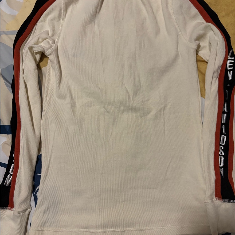 Harley-Davidson Cream Ribbed Shirt - Picture 4 of 4